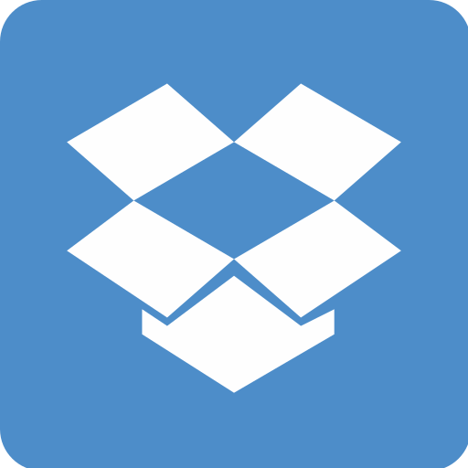 Dropbox, internet, social media icon